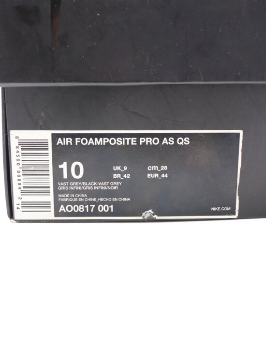 Nike Air Foamposite Pro All-Star Swoosh Pack Men’s Size 10 Sneakers AO0817-001 main image 10